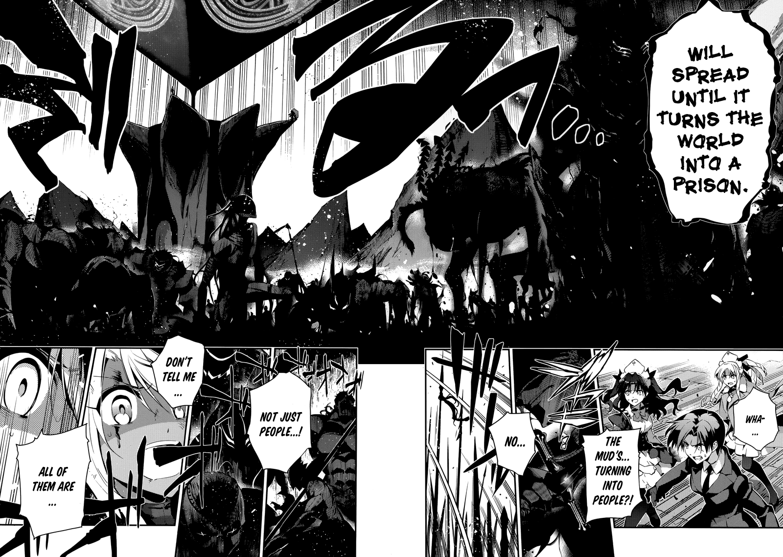 Fate/Kaleid Liner Prisma Illya Drei! Chapter 22.2 page 8 - Chapter 22.2: One Hand Takes, Another Hand Saves