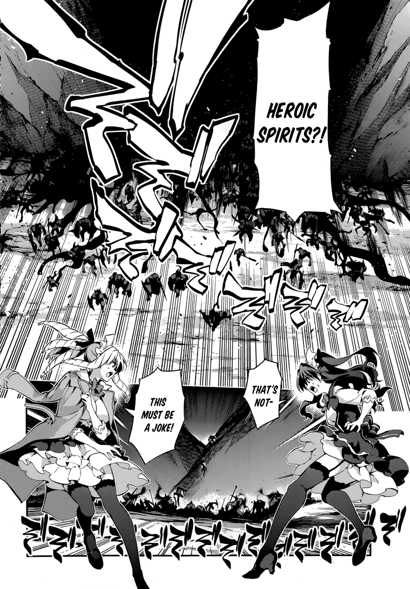 Fate/Kaleid Liner Prisma Illya Drei! Chapter 22.2 page 9 - Chapter 22.2: One Hand Takes, Another Hand Saves