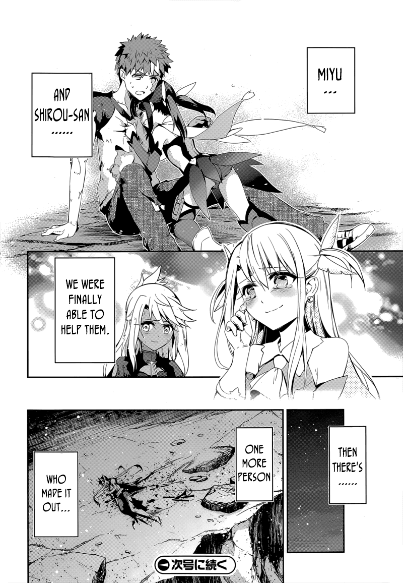 Fate/Kaleid Liner Prisma Illya Drei! Chapter 27 page 26 - Chapter 27: Persevering Miracle