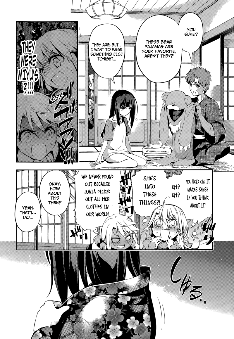 Fate/Kaleid Liner Prisma Illya Drei! Chapter 28.5 page 14 - Chapter 28.5: Girls, Be Aggressive 3