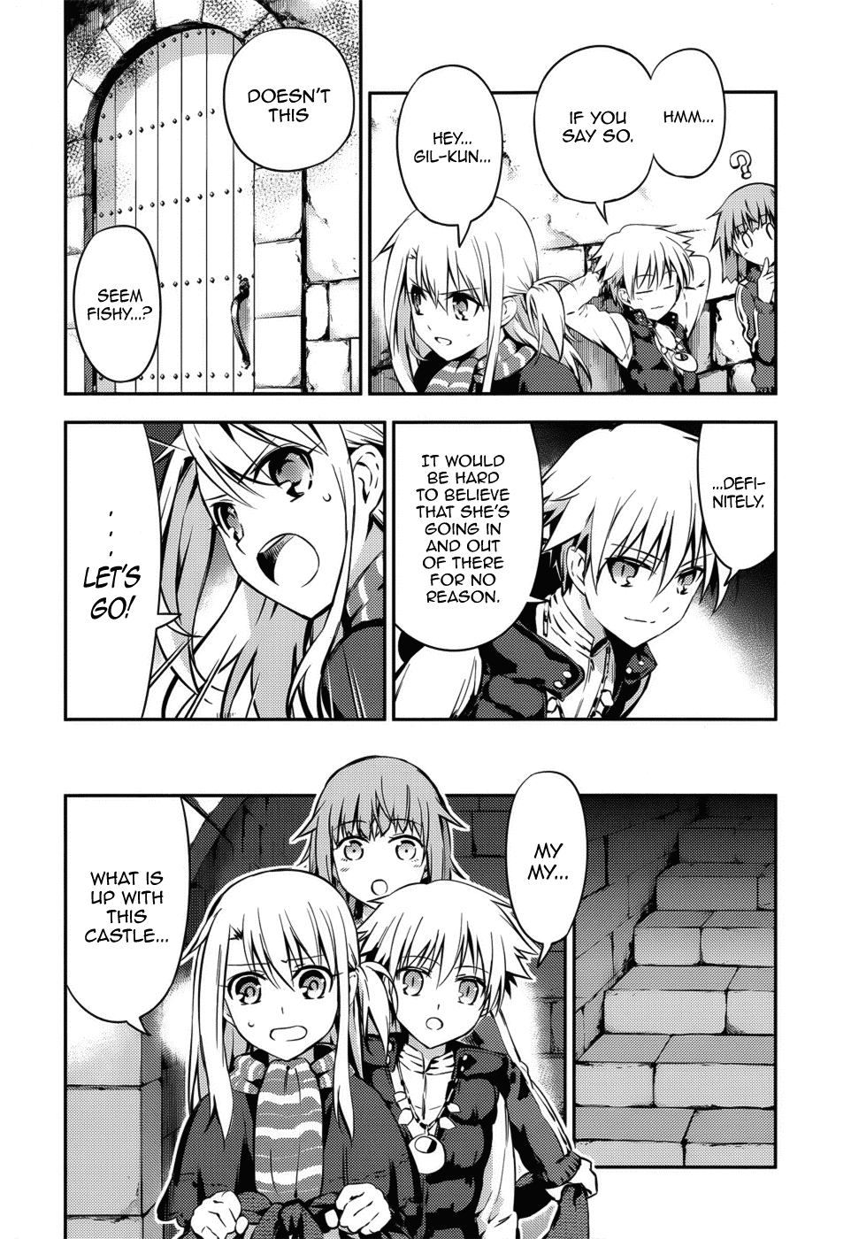 Fate/Kaleid Liner Prisma Illya Drei! Chapter 3 page 16 - Chapter 3: To the True Entrance