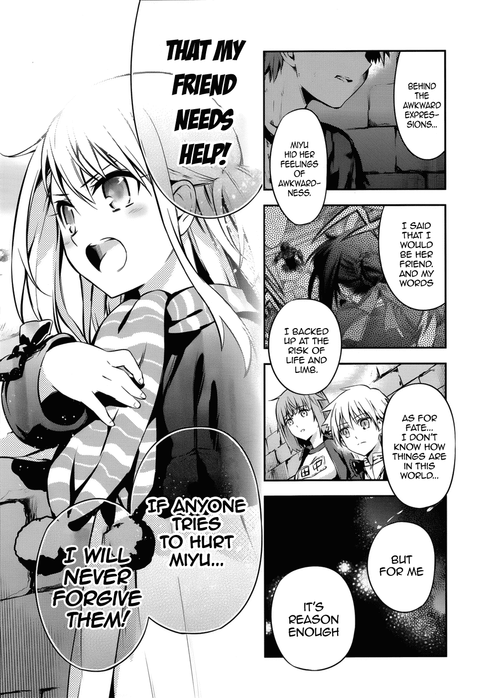 Fate/Kaleid Liner Prisma Illya Drei! Chapter 3 page 25 - Chapter 3: To the True Entrance