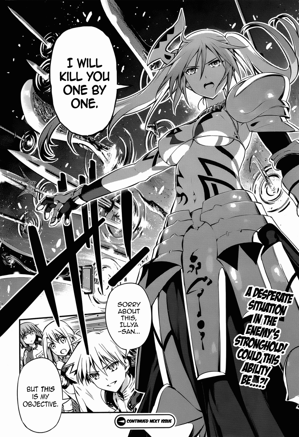 Fate/Kaleid Liner Prisma Illya Drei! Chapter 3 page 28 - Chapter 3: To the True Entrance