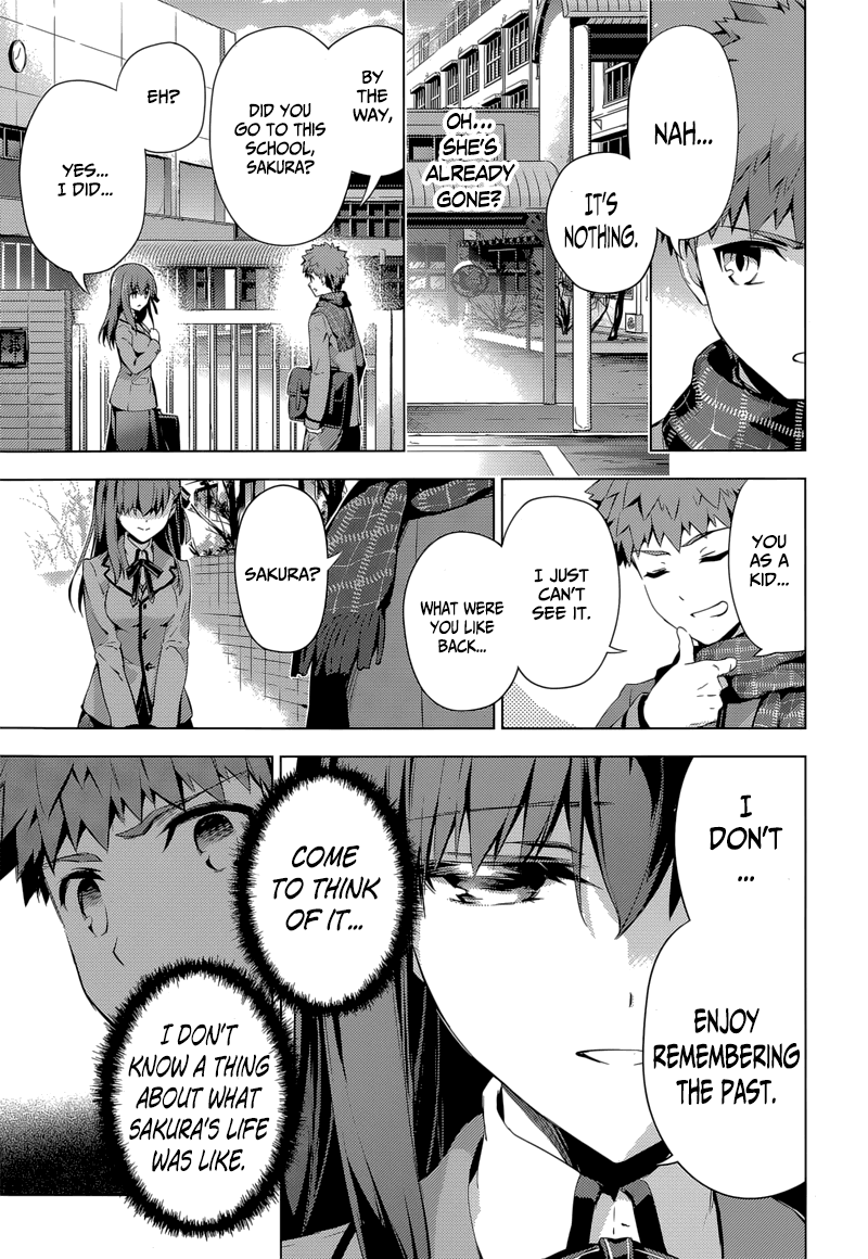 Fate/Kaleid Liner Prisma Illya Drei! Chapter 31 page 7 - Chapter 31: It's Just, Those Days Were...