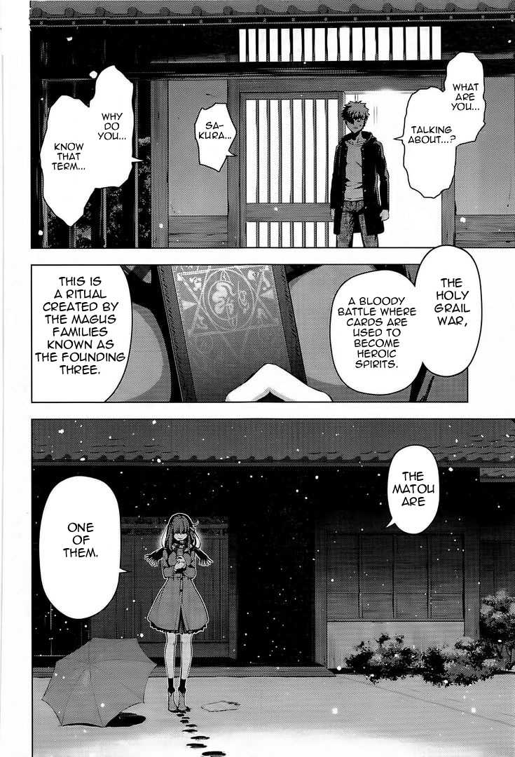 Fate/Kaleid Liner Prisma Illya Drei! Chapter 34.1 page 3 - Chapter 34.1: The Only Thing Remaining, a Counterfeit (1)