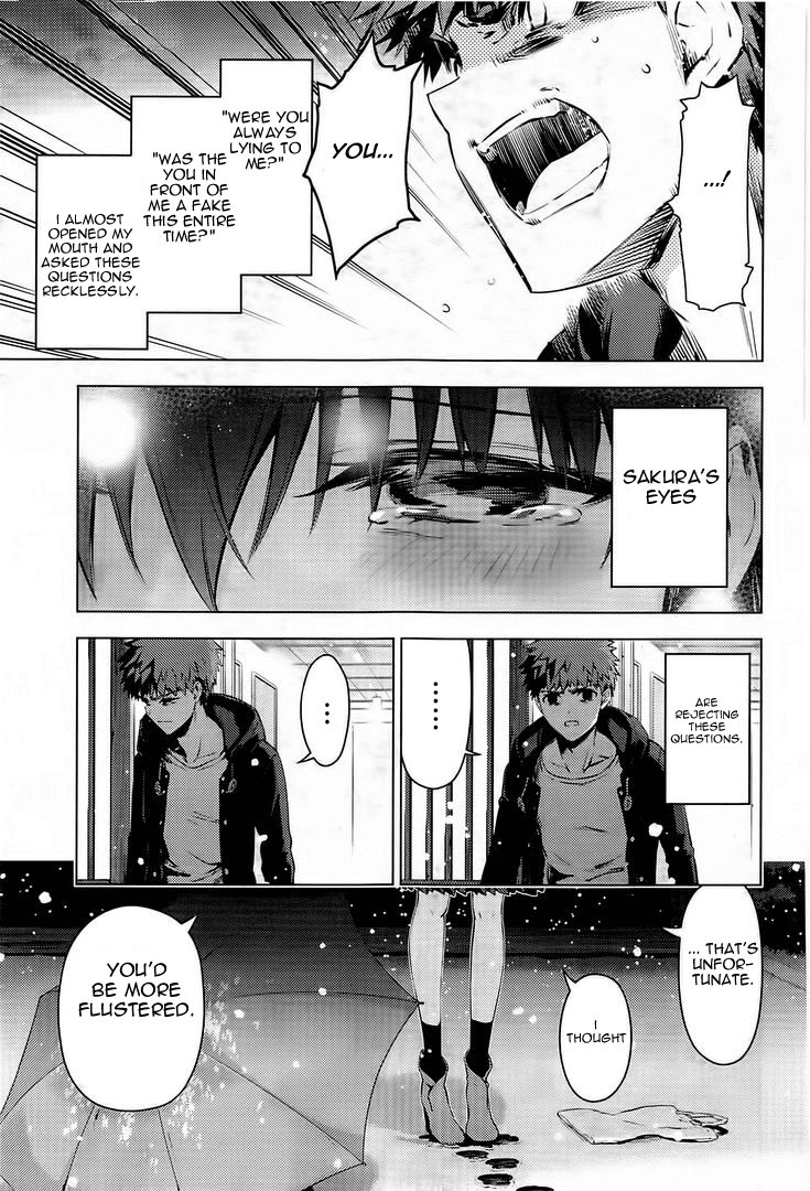 Fate/Kaleid Liner Prisma Illya Drei! Chapter 34.1 page 4 - Chapter 34.1: The Only Thing Remaining, a Counterfeit (1)