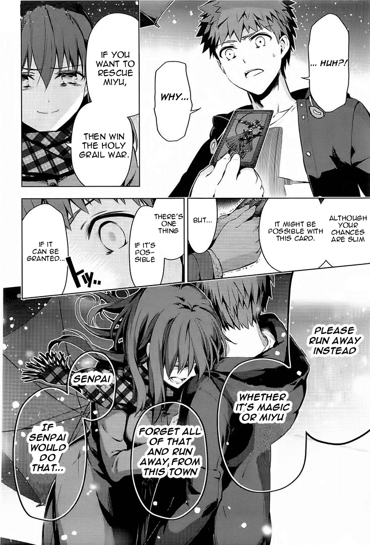 Fate/Kaleid Liner Prisma Illya Drei! Chapter 34.1 page 7 - Chapter 34.1: The Only Thing Remaining, a Counterfeit (1)