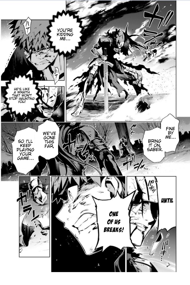 Fate/Kaleid Liner Prisma Illya Drei! Chapter 36 page 15 - Chapter 36: The Departed Swordsman
