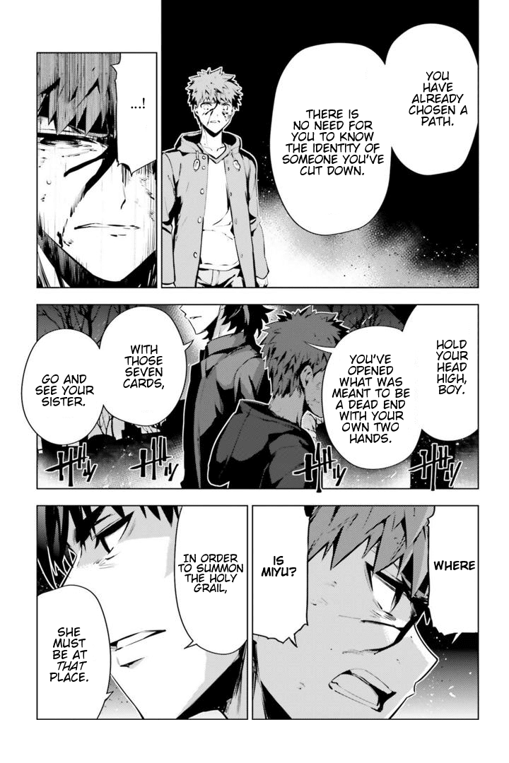 Fate/Kaleid Liner Prisma Illya Drei! Chapter 36 page 19 - Chapter 36: The Departed Swordsman
