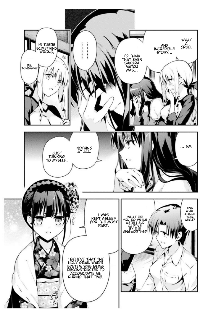 Fate/Kaleid Liner Prisma Illya Drei! Chapter 36 page 3 - Chapter 36: The Departed Swordsman