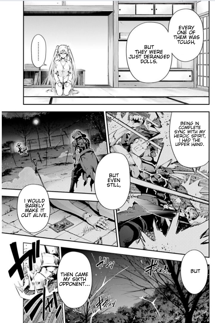 Fate/Kaleid Liner Prisma Illya Drei! Chapter 36 page 5 - Chapter 36: The Departed Swordsman