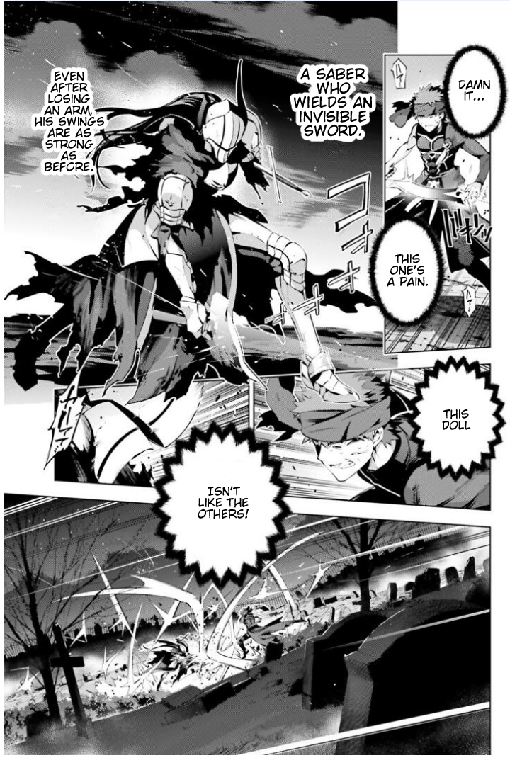 Fate/Kaleid Liner Prisma Illya Drei! Chapter 36 page 7 - Chapter 36: The Departed Swordsman