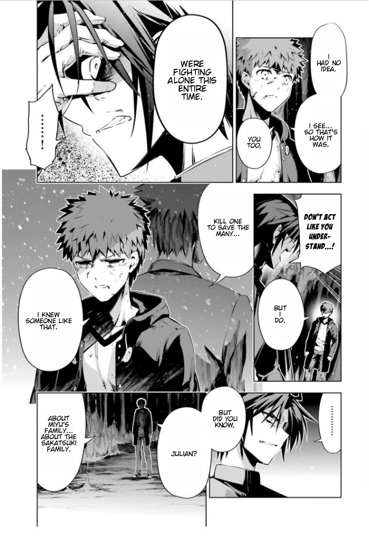 Fate/Kaleid Liner Prisma Illya Drei! Chapter 37 page 5 - Chapter 37: From Older Brother to Younger Sister