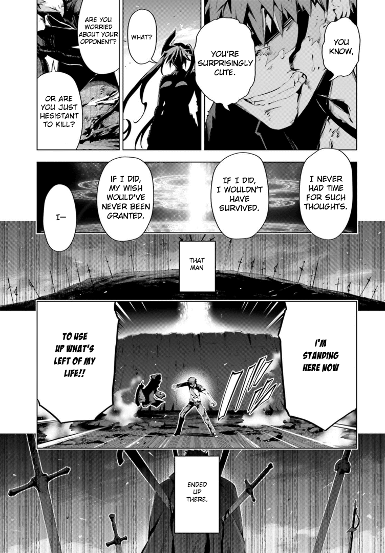 Fate/Kaleid Liner Prisma Illya Drei! Chapter 38 page 13 - Chapter 38: Sword's Dying Wish