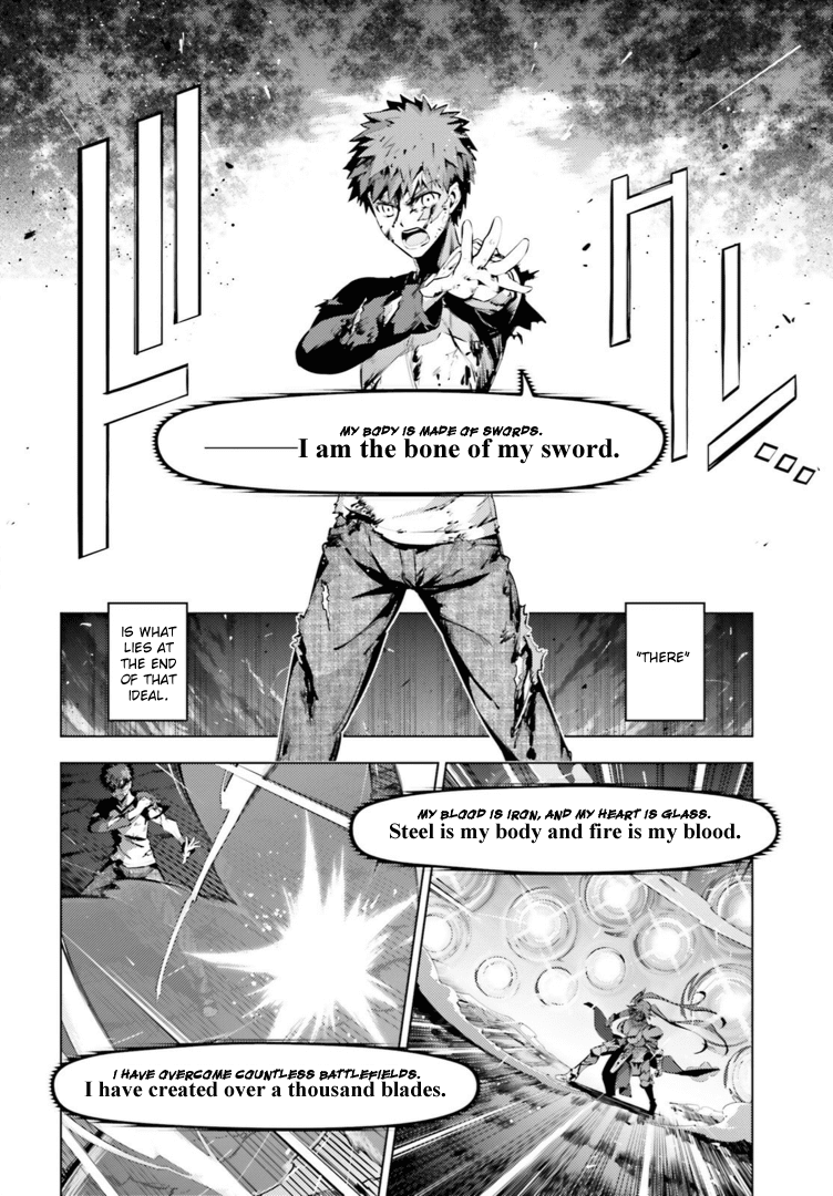 Fate/Kaleid Liner Prisma Illya Drei! Chapter 38 page 14 - Chapter 38: Sword's Dying Wish