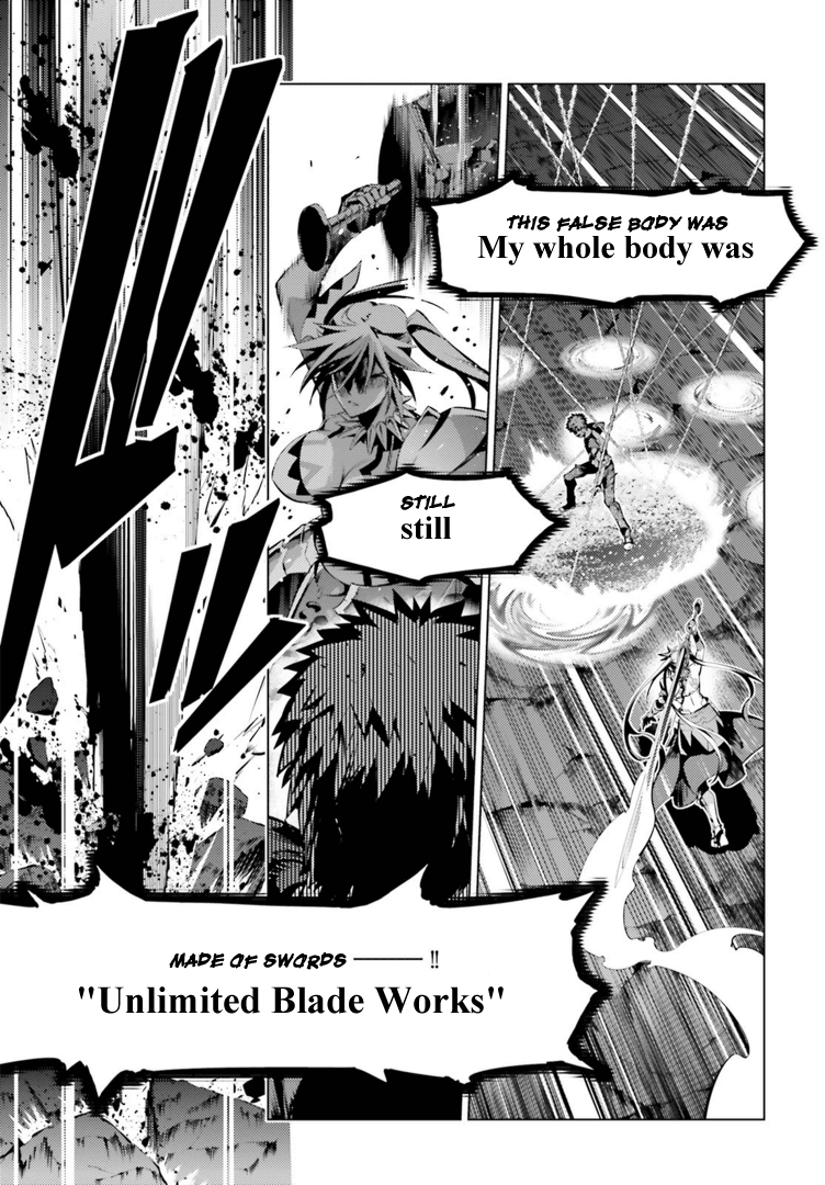 Fate/Kaleid Liner Prisma Illya Drei! Chapter 38 page 17 - Chapter 38: Sword's Dying Wish