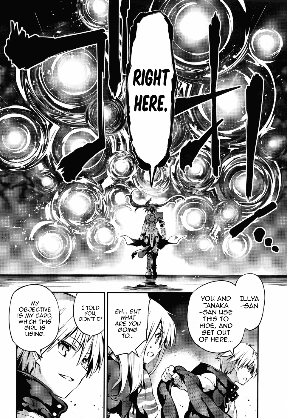 Fate/Kaleid Liner Prisma Illya Drei! Chapter 4 page 11 - Chapter 4: Then, Someone...