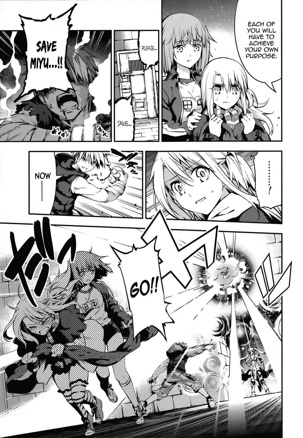 Fate/Kaleid Liner Prisma Illya Drei! Chapter 4 page 12 - Chapter 4: Then, Someone...