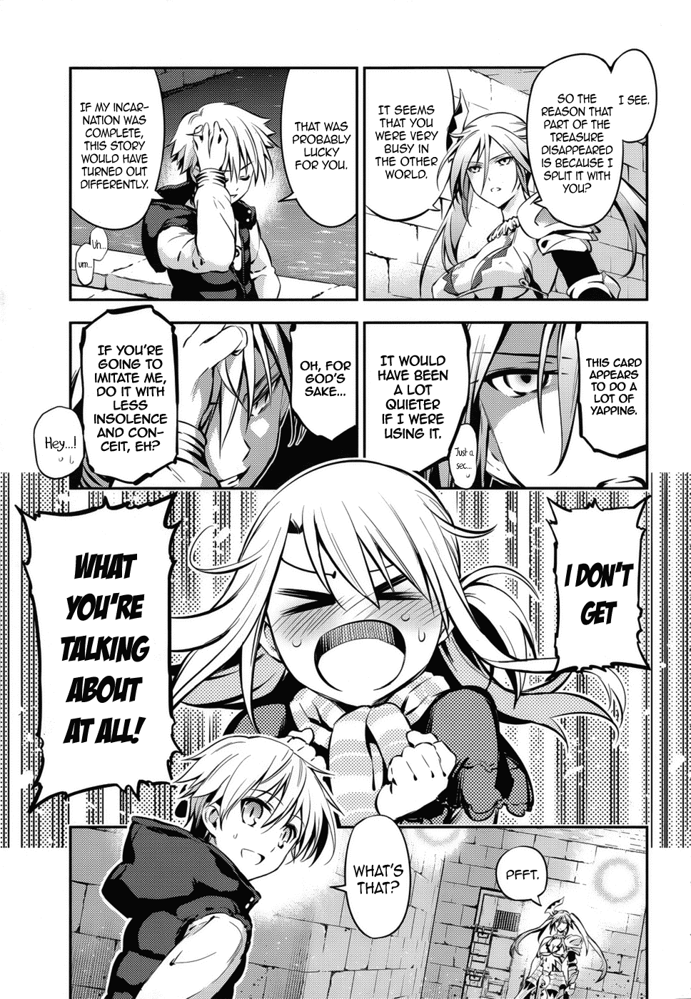 Fate/Kaleid Liner Prisma Illya Drei! Chapter 4 page 8 - Chapter 4: Then, Someone...