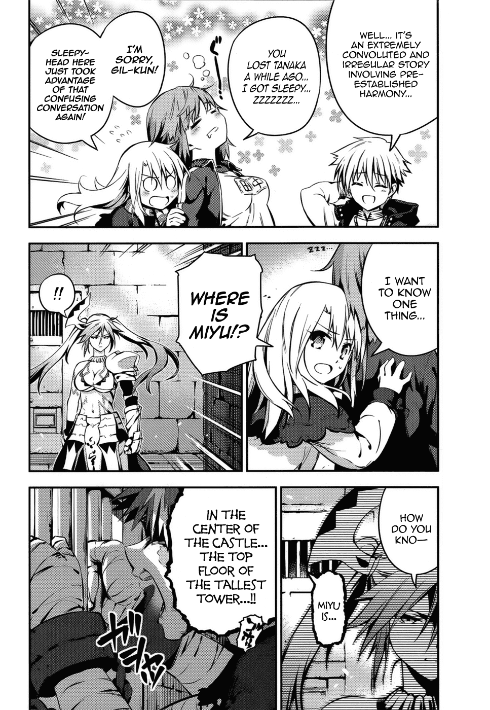 Fate/Kaleid Liner Prisma Illya Drei! Chapter 4 page 9 - Chapter 4: Then, Someone...