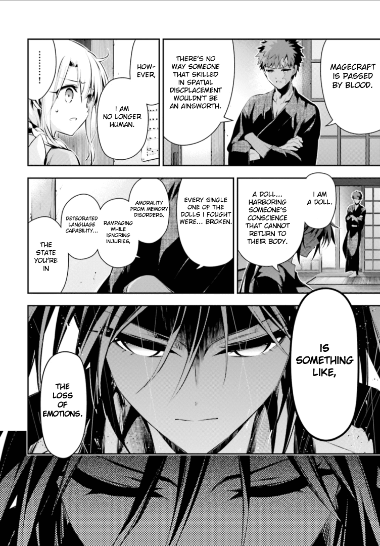 Fate/Kaleid Liner Prisma Illya Drei! Chapter 40 page 14 - Chapter 40: What Lies Beneath