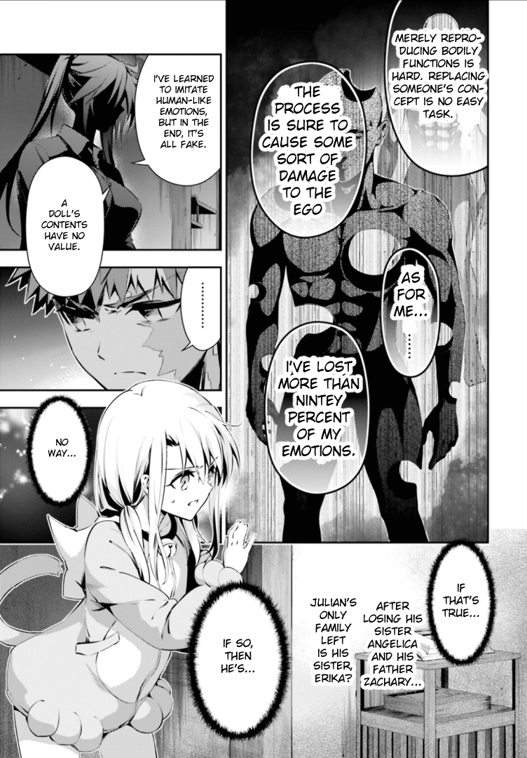 Fate/Kaleid Liner Prisma Illya Drei! Chapter 40 page 15 - Chapter 40: What Lies Beneath