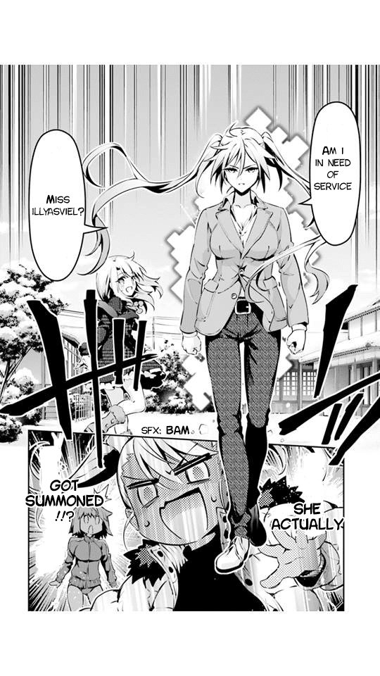 Fate/Kaleid Liner Prisma Illya Drei! Chapter 41 page 13 - Chapter 41: Decisive Battle? Chloe Castle!