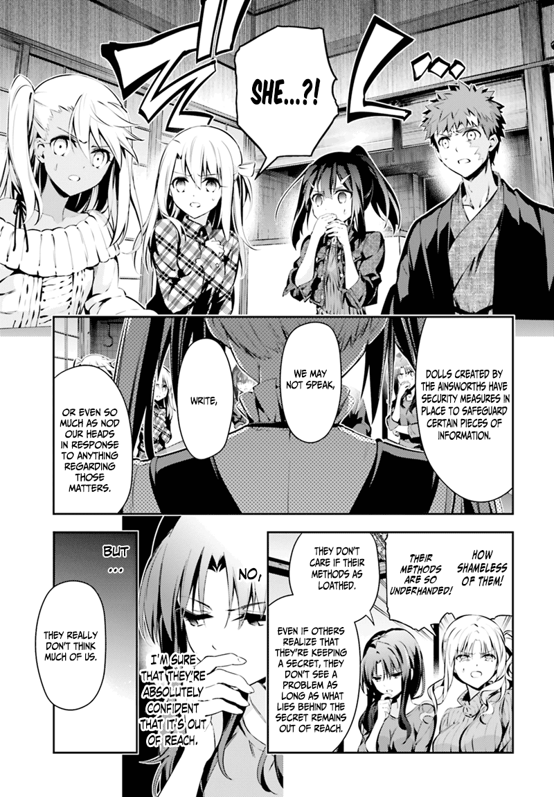 Fate/Kaleid Liner Prisma Illya Drei! Chapter 44 page 10 - Chapter 44: The Problematic Truth