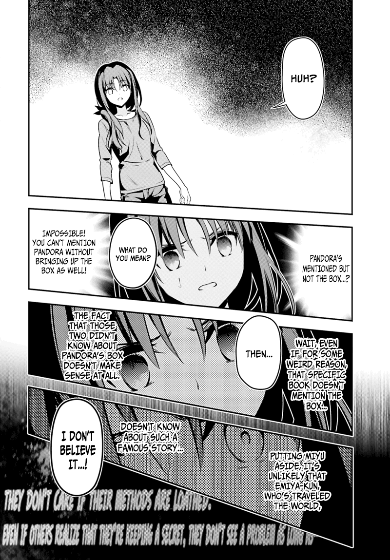 Fate/Kaleid Liner Prisma Illya Drei! Chapter 44 page 29 - Chapter 44: The Problematic Truth