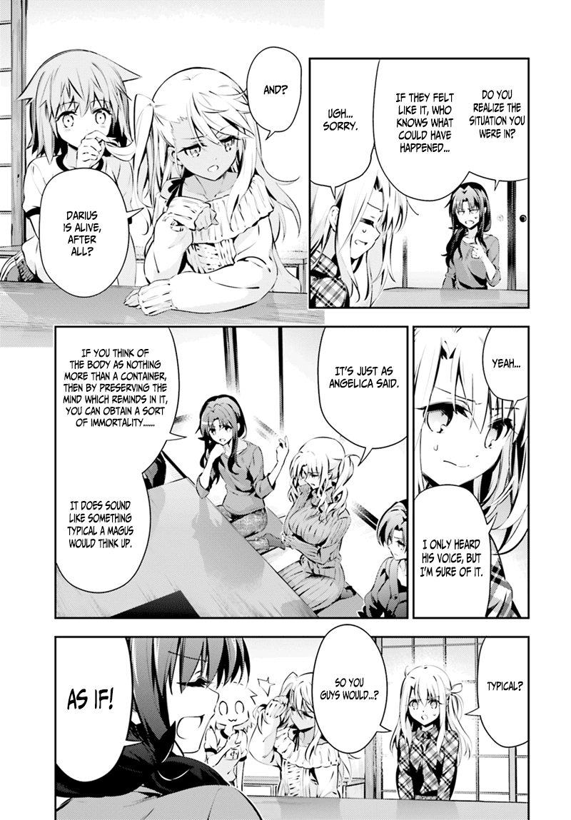 Fate/Kaleid Liner Prisma Illya Drei! Chapter 44 page 4 - Chapter 44: The Problematic Truth