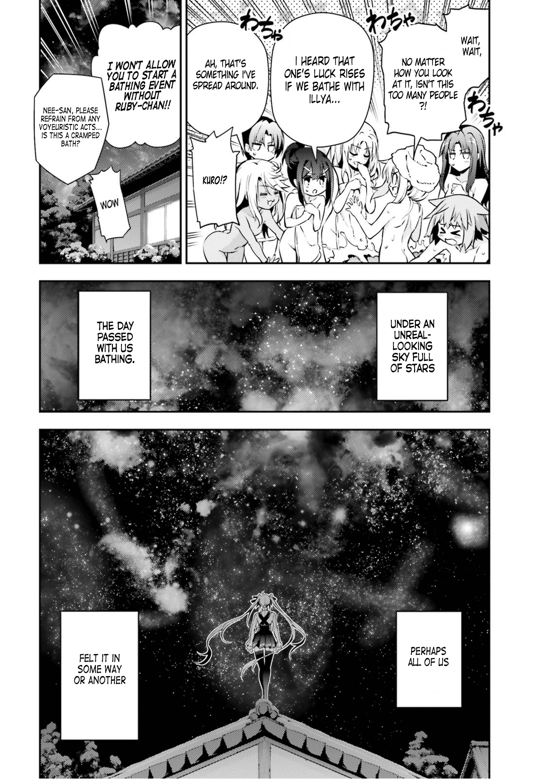 Fate/Kaleid Liner Prisma Illya Drei! Chapter 45 page 15 - Chapter 45: False Sky