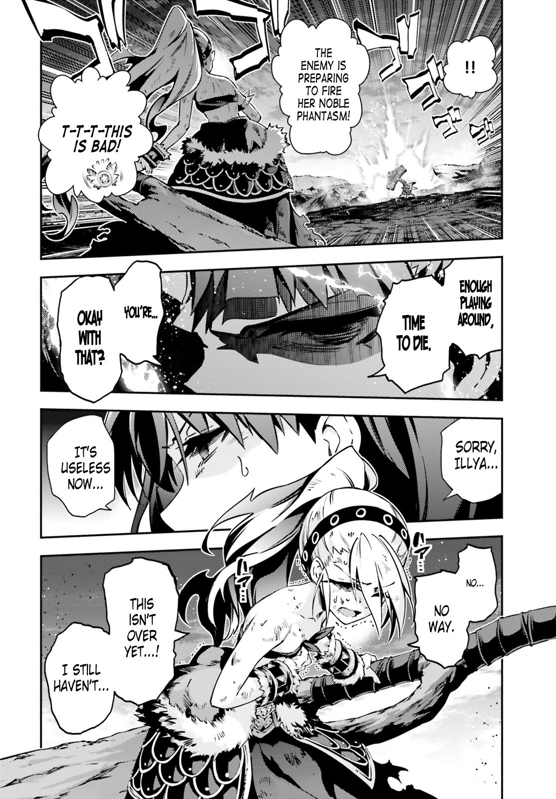 Fate/Kaleid Liner Prisma Illya Drei! Chapter 48.2 page 14 - Chapter 48.2: The Depths of Madness