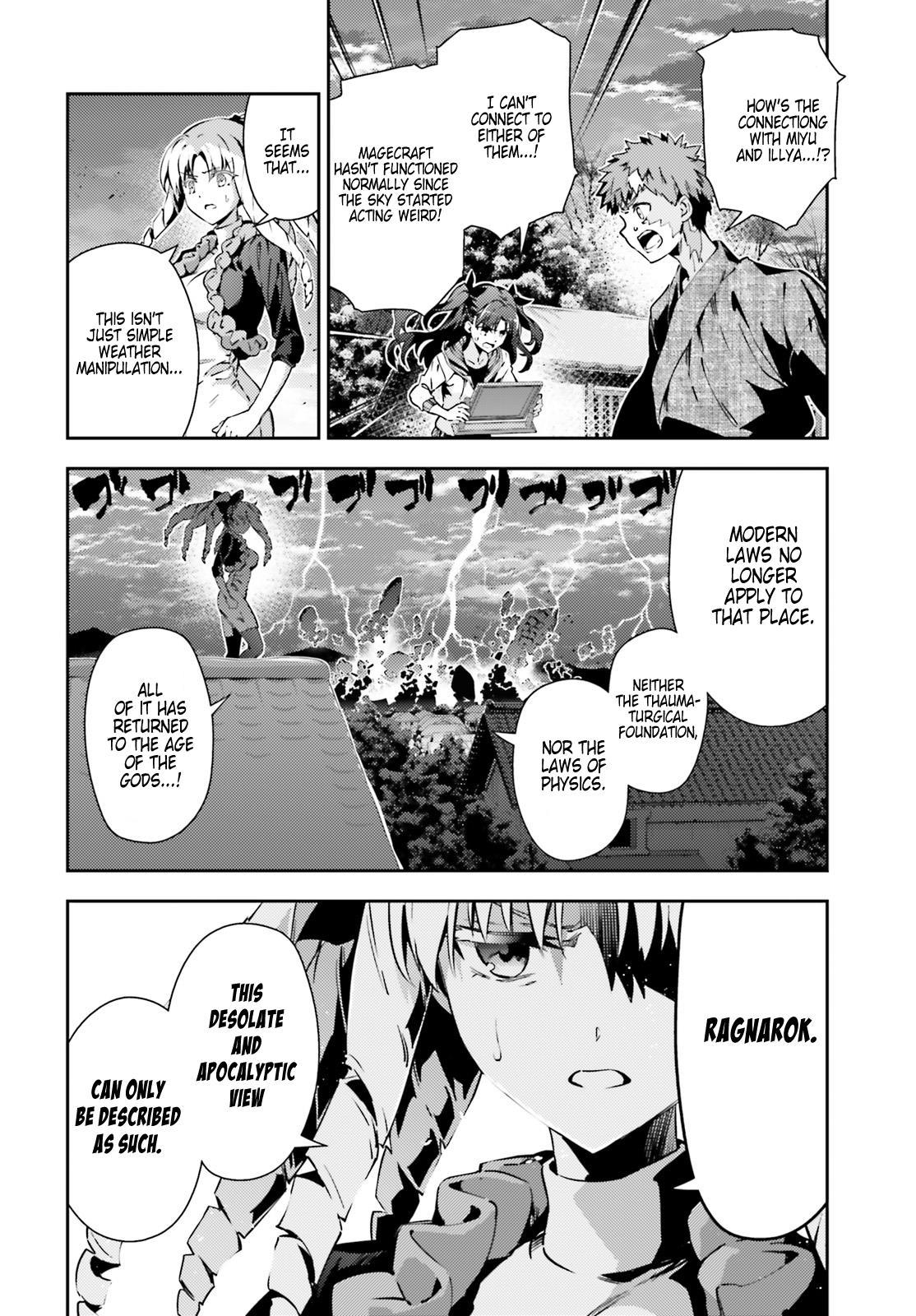 Fate/Kaleid Liner Prisma Illya Drei! Chapter 50 page 7 - Chapter 50: Her Feelings