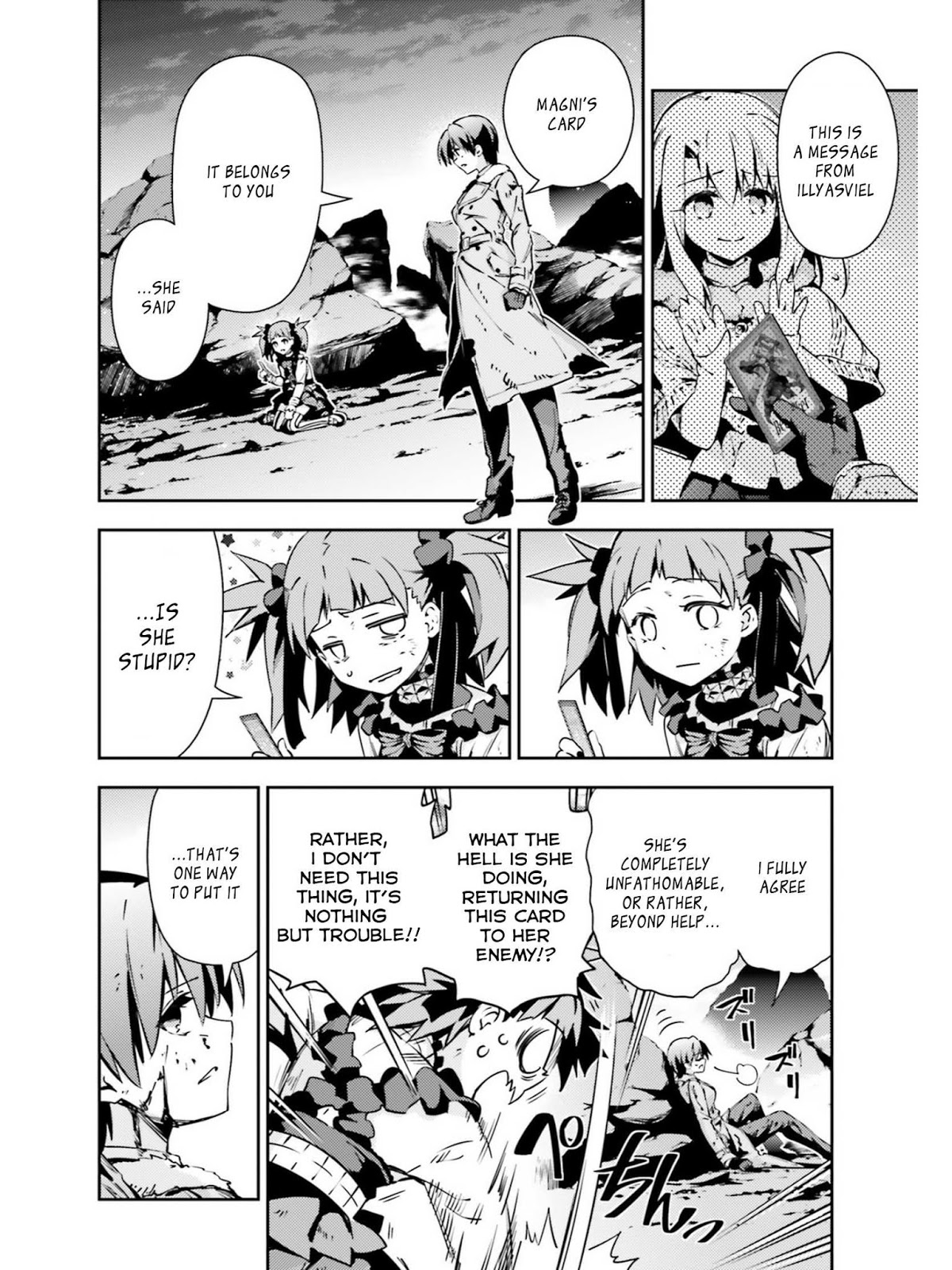 Fate/Kaleid Liner Prisma Illya Drei! Chapter 51.2 page 22 - Chapter 51.2: To the Children Who Will Walk Beyond the Twilight