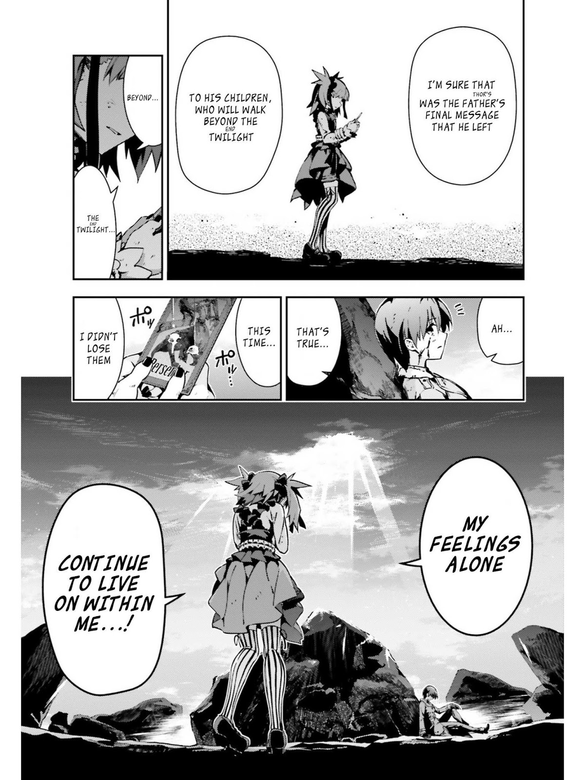 Fate/Kaleid Liner Prisma Illya Drei! Chapter 51.2 page 27 - Chapter 51.2: To the Children Who Will Walk Beyond the Twilight