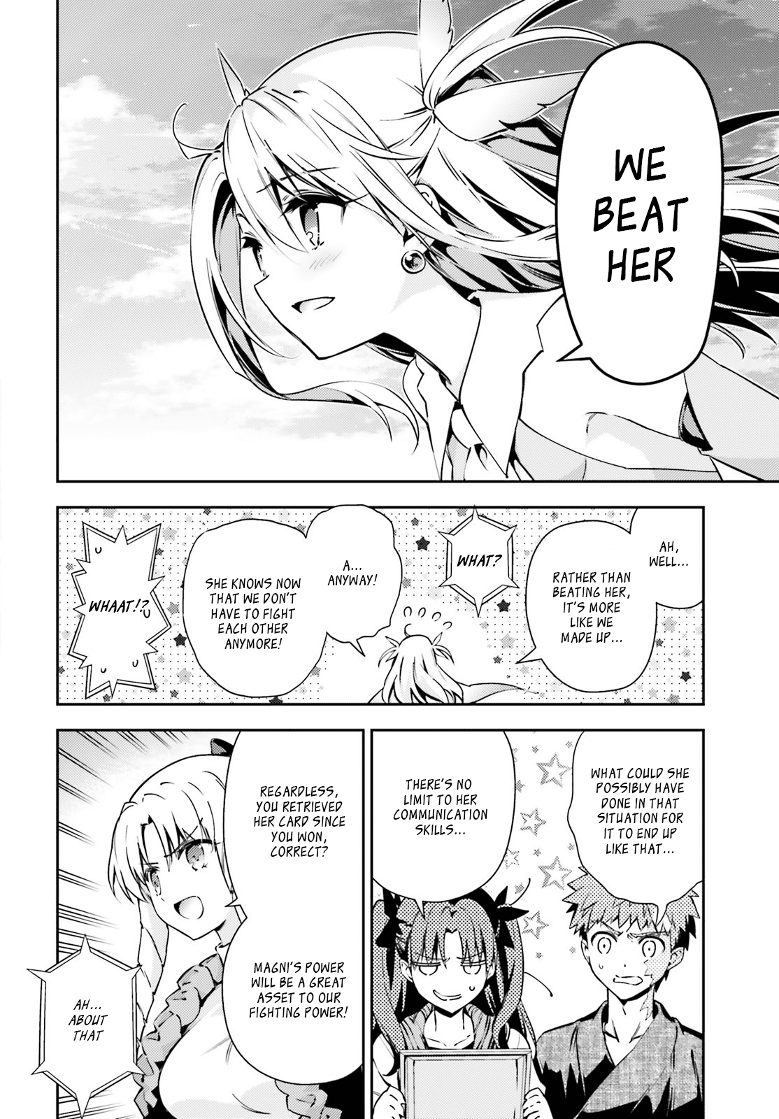 Fate/Kaleid Liner Prisma Illya Drei! Chapter 52.1 page 4 - Chapter 52.1: Let Me Hear Your Story (1)