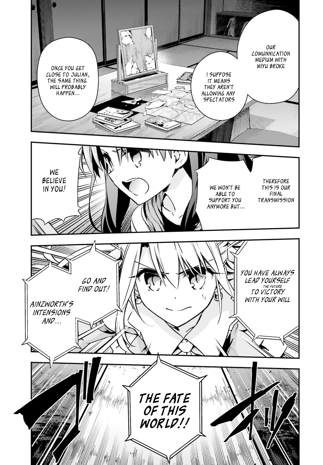 Fate/Kaleid Liner Prisma Illya Drei! Chapter 52.1 page 9 - Chapter 52.1: Let Me Hear Your Story (1)