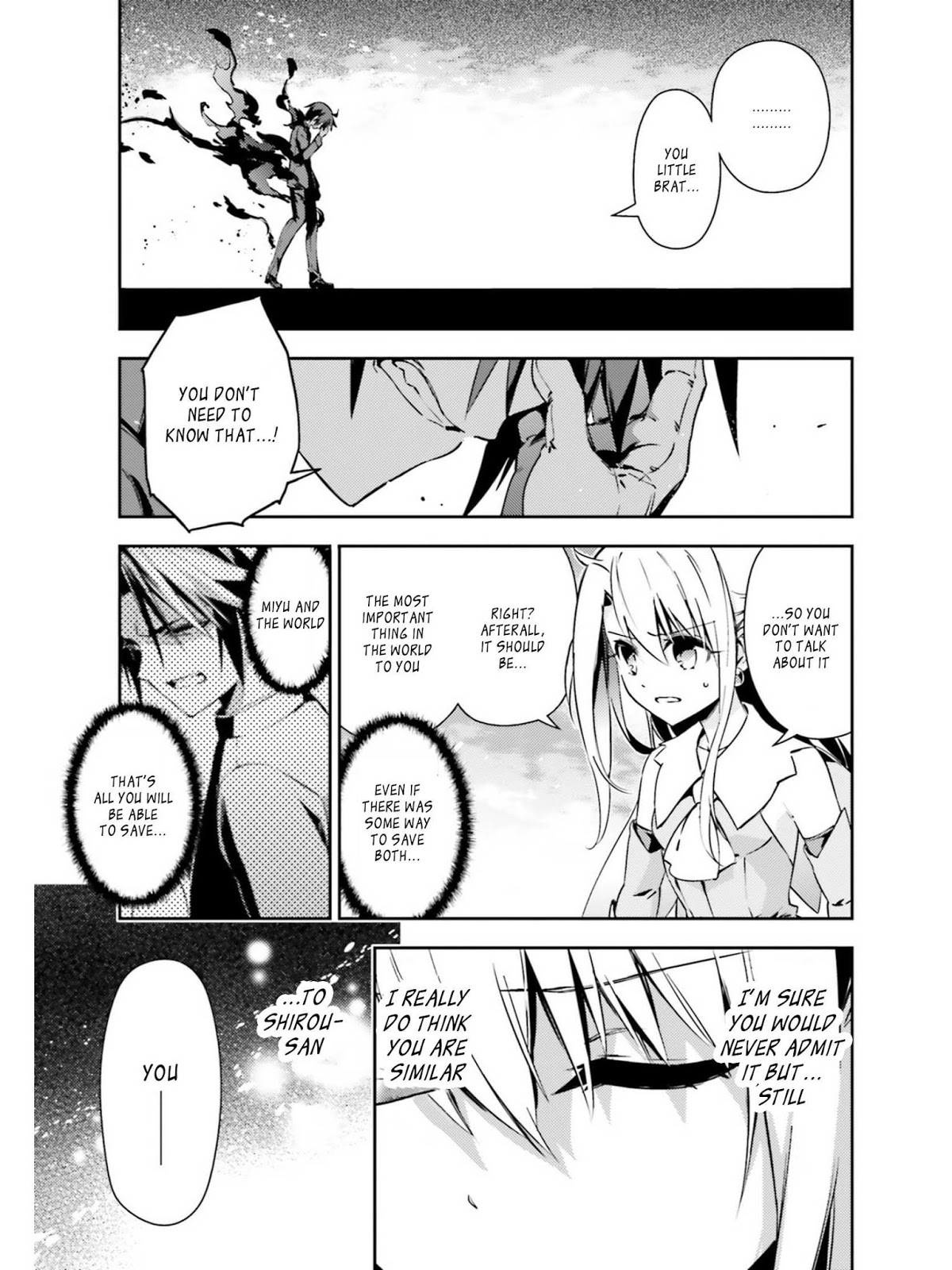 Fate/Kaleid Liner Prisma Illya Drei! Chapter 52.2 page 5 - Chapter 52.2: Let Me Hear Your Story (2)