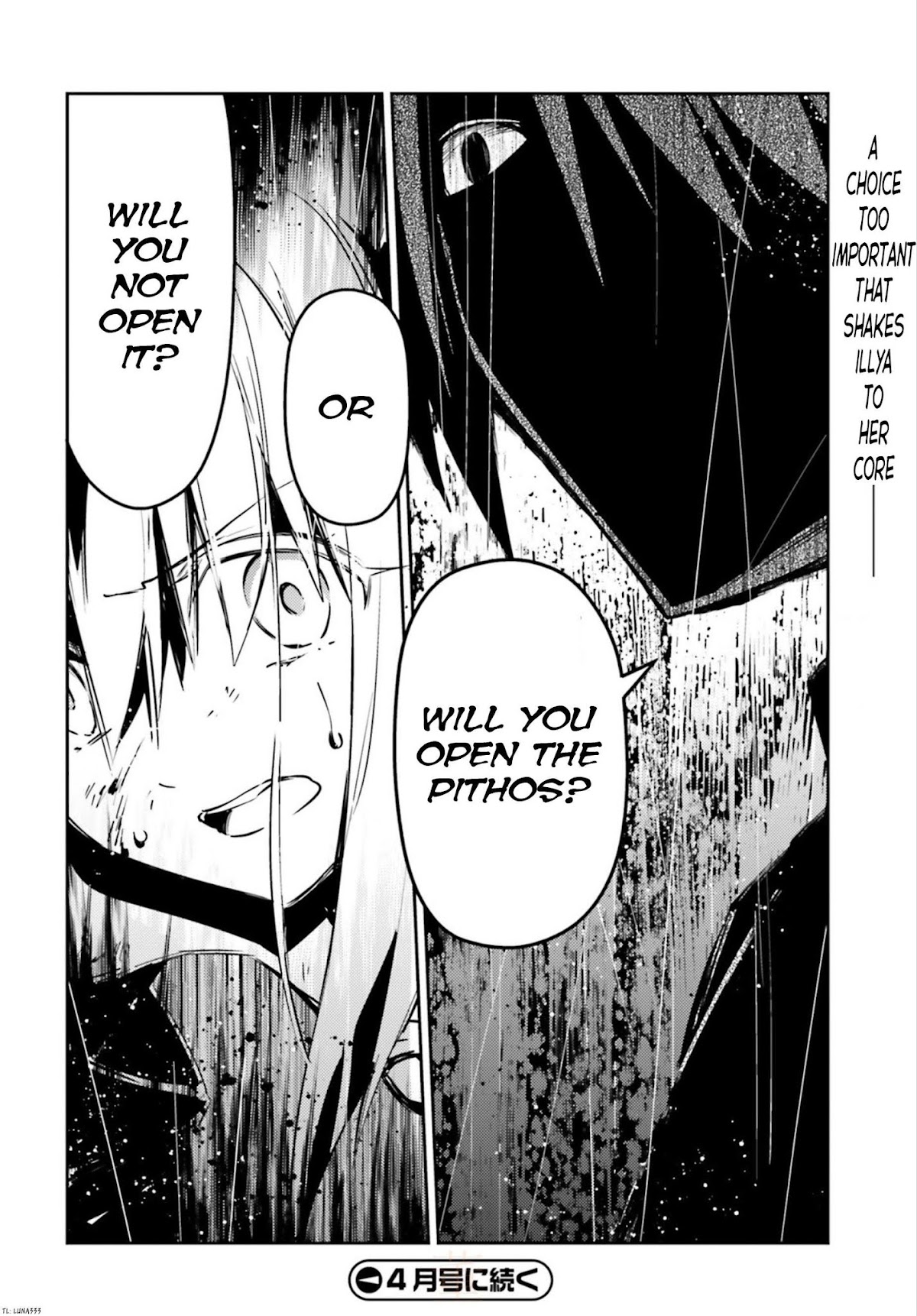 Fate/Kaleid Liner Prisma Illya Drei! Chapter 53.3 page 14 - Chapter 53.3: The Nameless Girl