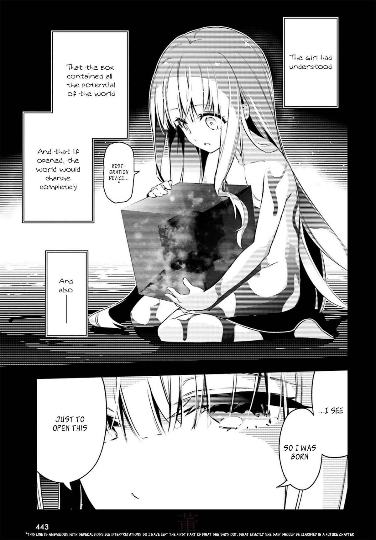 Fate/Kaleid Liner Prisma Illya Drei! Chapter 53.3 page 3 - Chapter 53.3: The Nameless Girl
