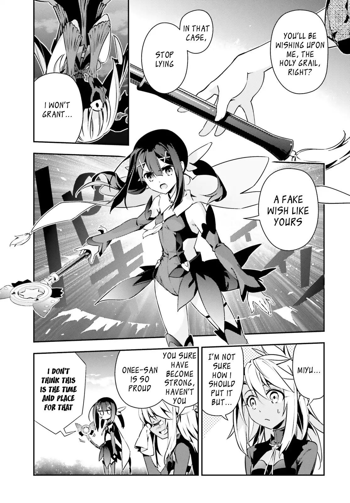 Fate/Kaleid Liner Prisma Illya Drei! Chapter 53.4 page 15 - Chapter 53.4: The Boy and Girl's Lie