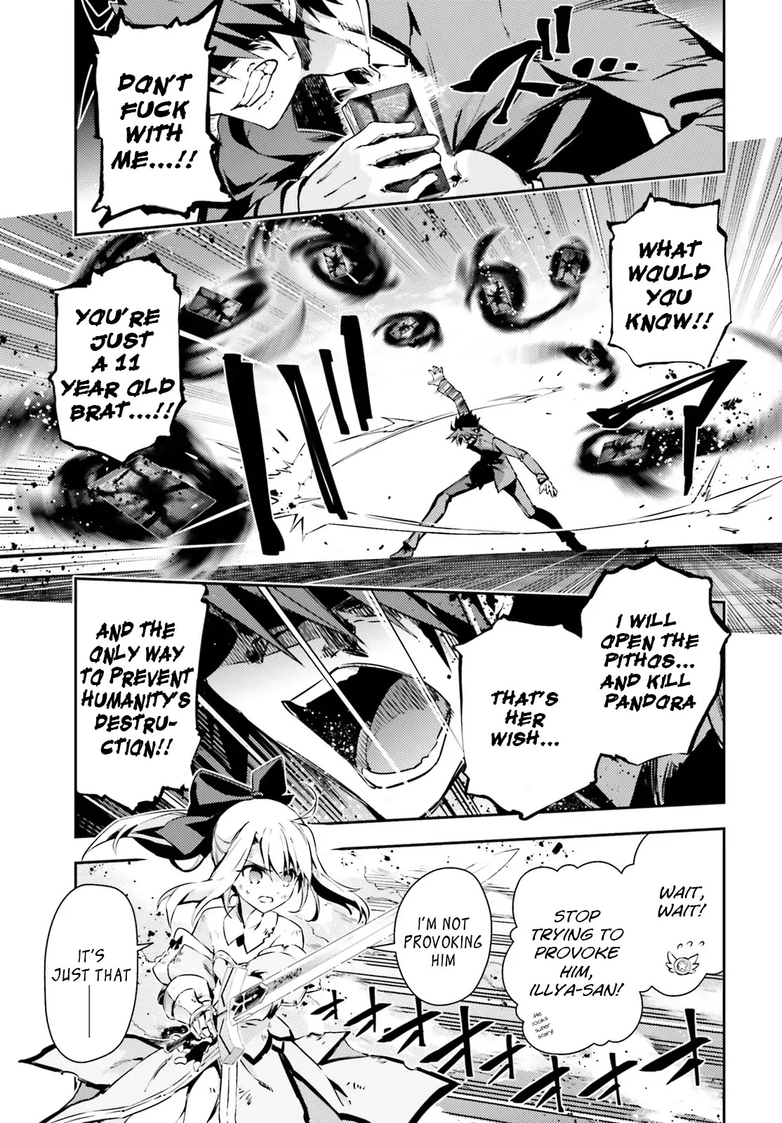 Fate/Kaleid Liner Prisma Illya Drei! Chapter 53.4 page 7 - Chapter 53.4: The Boy and Girl's Lie