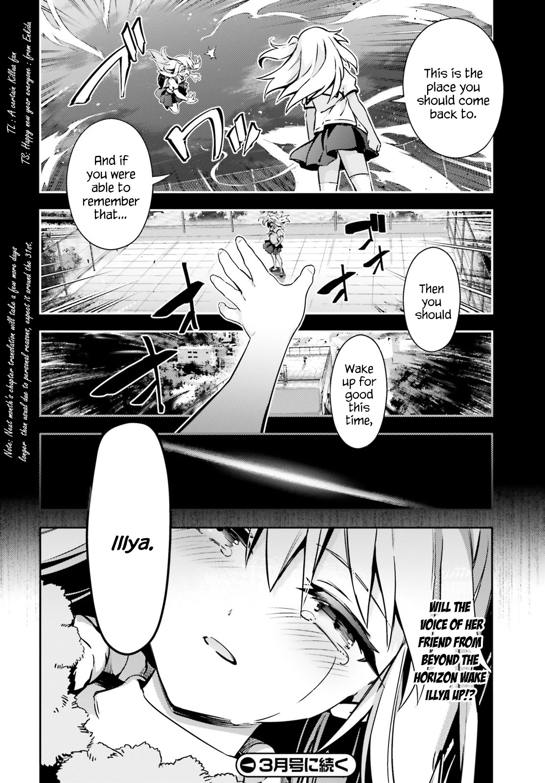 Fate/Kaleid Liner Prisma Illya Drei! Chapter 61 page 22 - Chapter 61: A place to come back someday