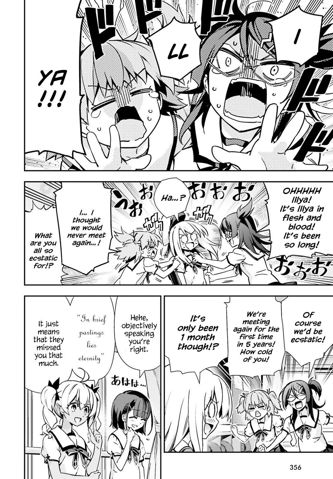 Fate/Kaleid Liner Prisma Illya Drei! Chapter 61 page 8 - Chapter 61: A place to come back someday