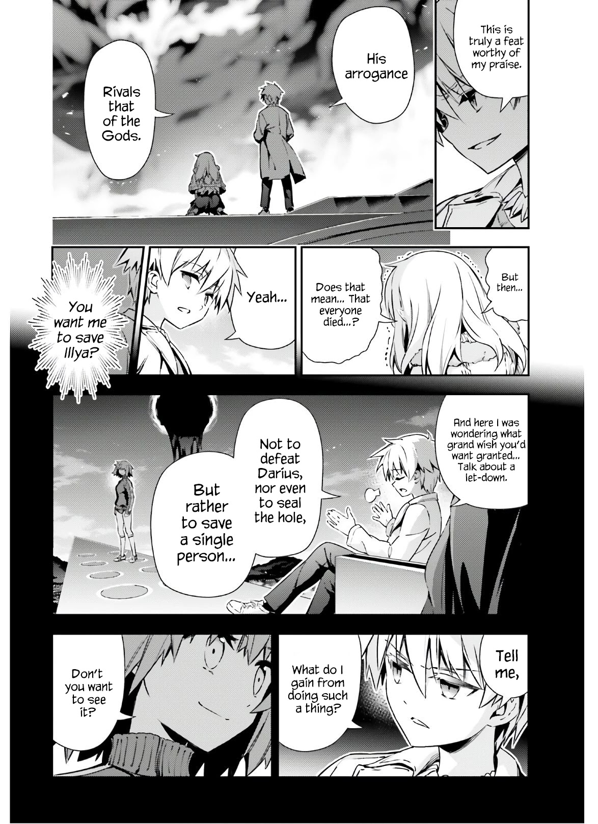 Fate/Kaleid Liner Prisma Illya Drei! Chapter 62 page 8 - Chapter 62: The Last Existence