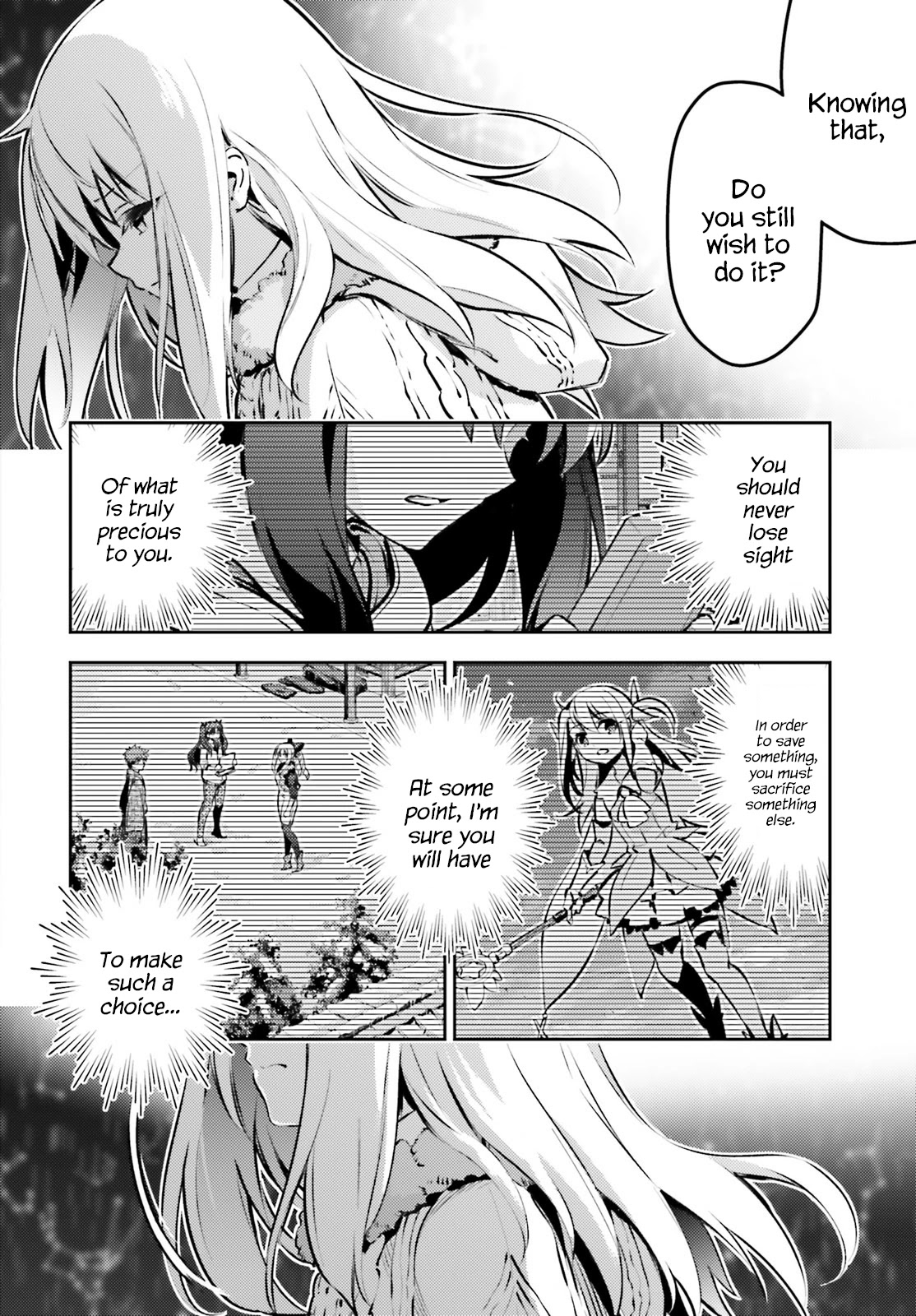 Fate/Kaleid Liner Prisma Illya Drei! Chapter 66.2 page 6 - Chapter 66.2: The Stars Illuminating Their Backs.