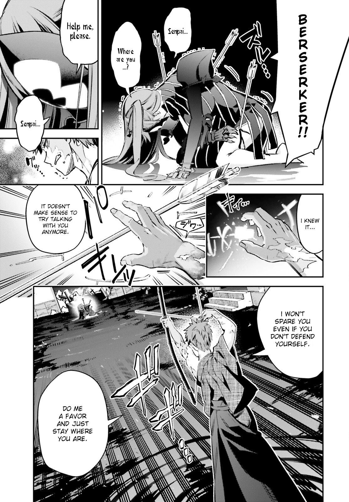 Fate/Kaleid Liner Prisma Illya Drei! Chapter 69 page 4 - Chapter 69: That kind Senpai that's only mine