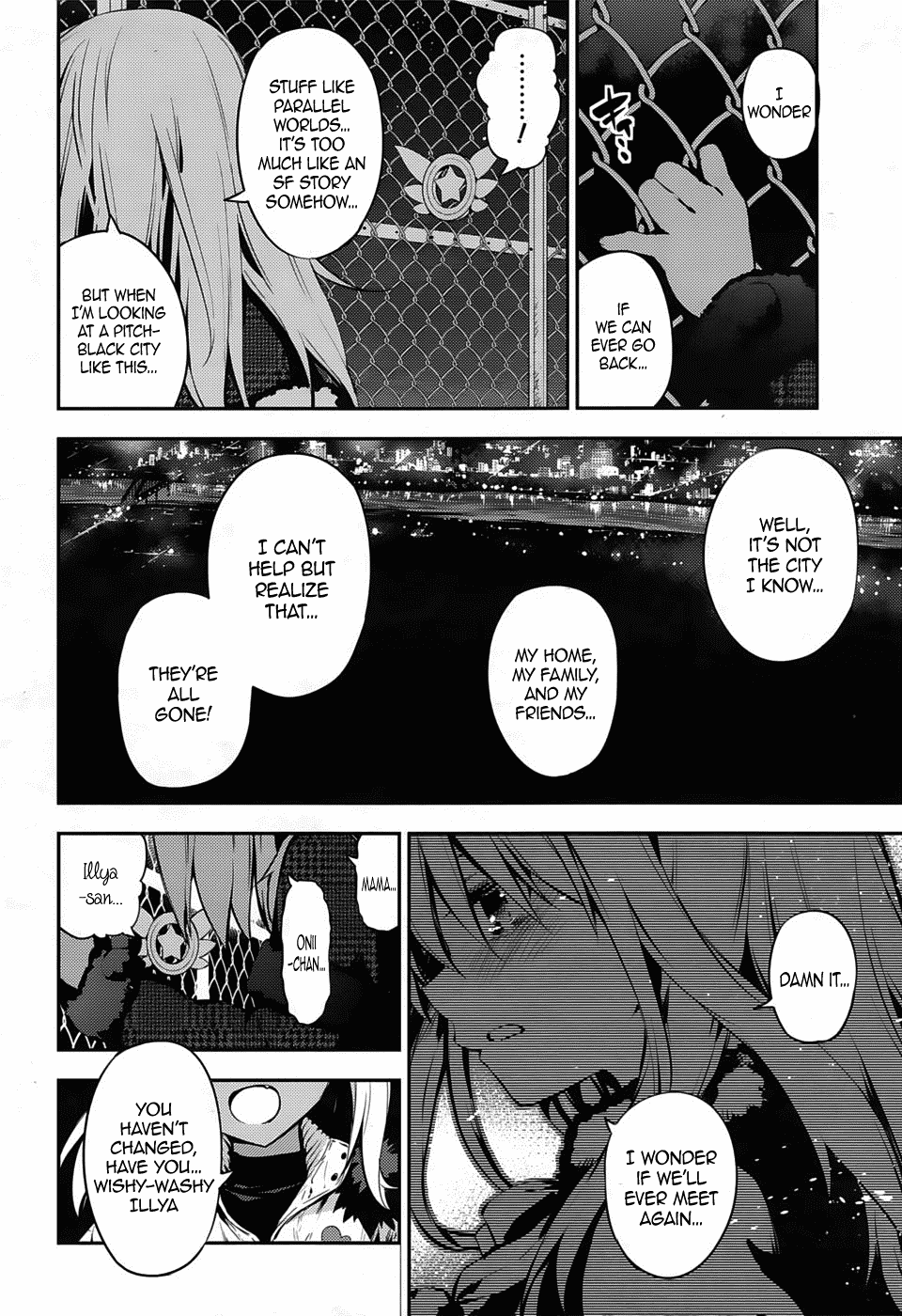 Fate/Kaleid Liner Prisma Illya Drei! Chapter 7 page 18 - Chapter 7: Stardust City