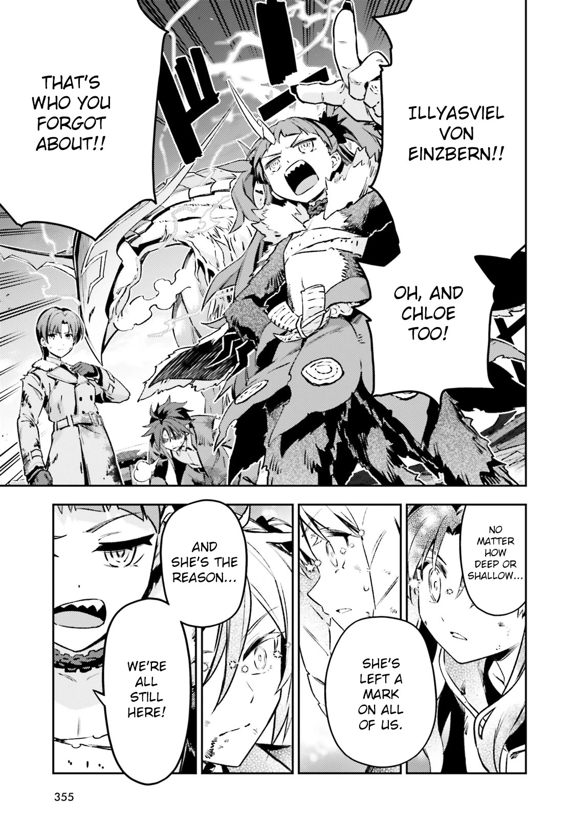 Fate/Kaleid Liner Prisma Illya Drei! Chapter 72.1 page 5 - Chapter 72.1: That Gap