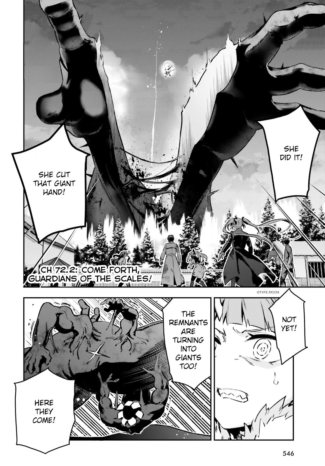 Fate/Kaleid Liner Prisma Illya Drei! Chapter 72.2 page 1 - Chapter 72.2: Come Forth, Guardians of the Scales!
